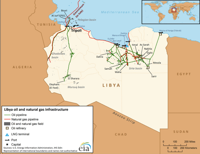 Libia Petrolio
