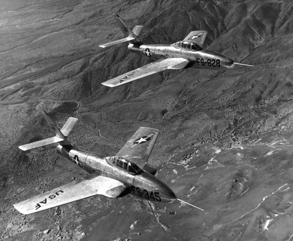 F-84F_RF-84F_prototypes