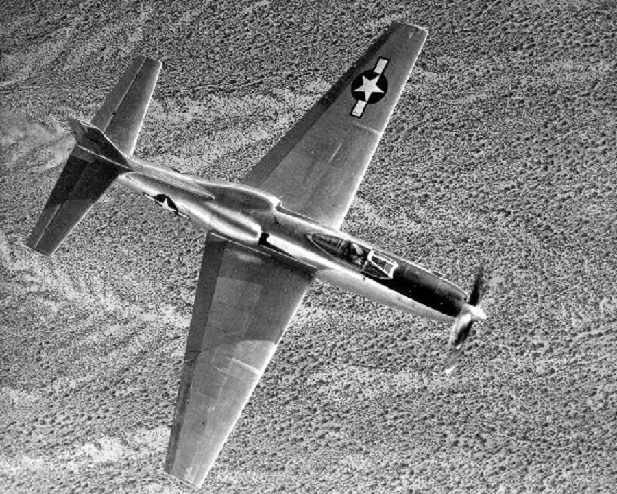 L'XP-81 sul Mojave