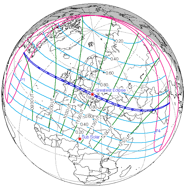 Totalità eclisse 1999